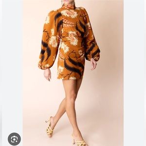 RHODE Luke Orange Dress